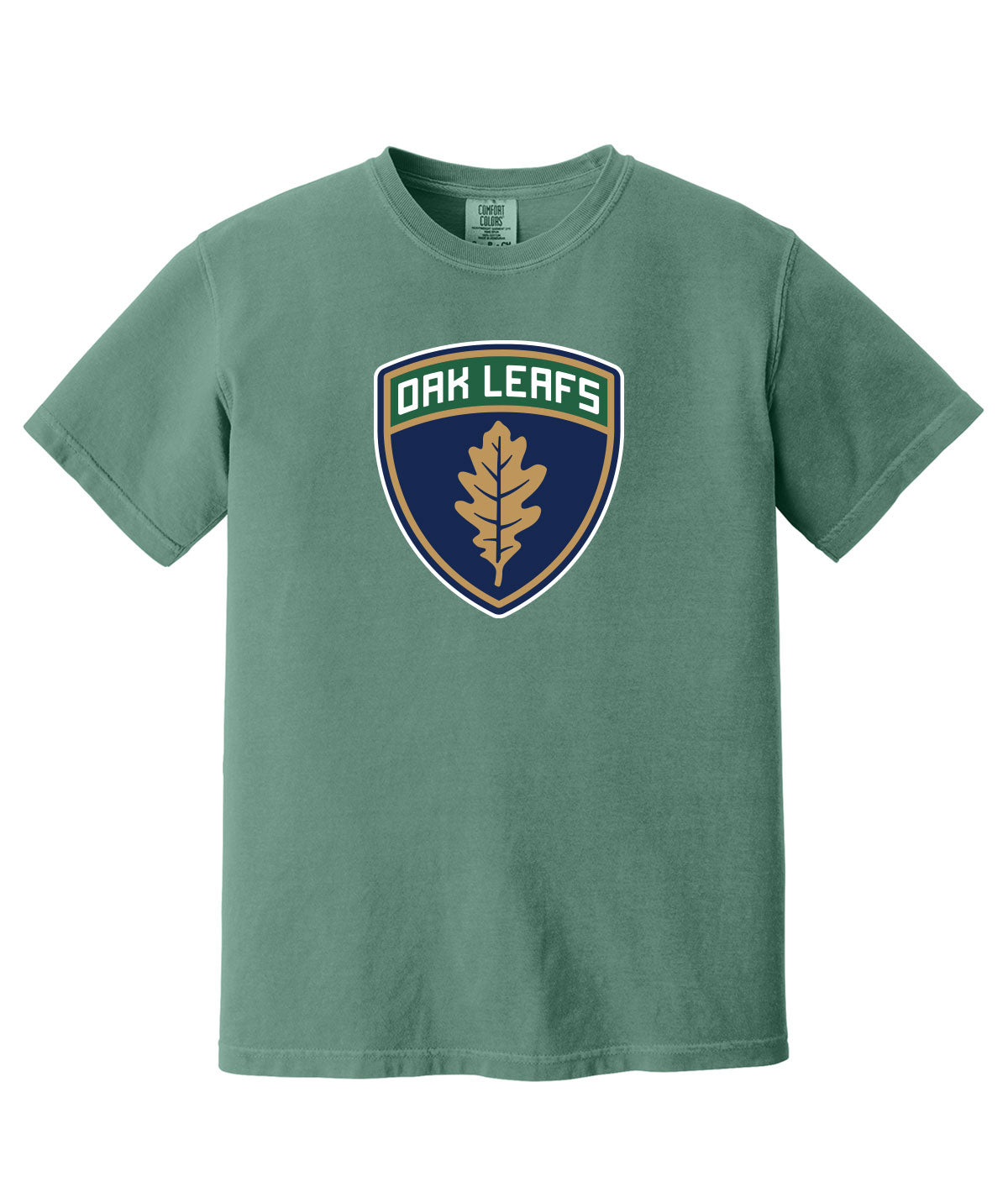 Oak Leafs Hockey Customizable Comfort Colors Tee