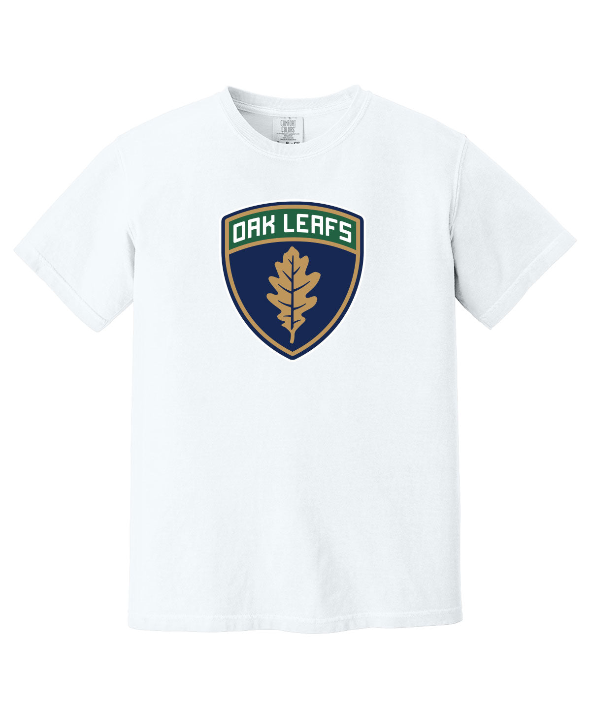 Oak Leafs Hockey Customizable Comfort Colors Tee