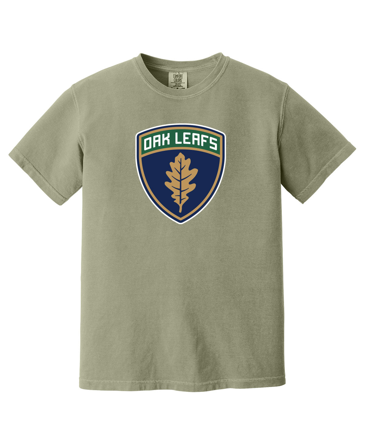 Oak Leafs Hockey Customizable Comfort Colors Tee