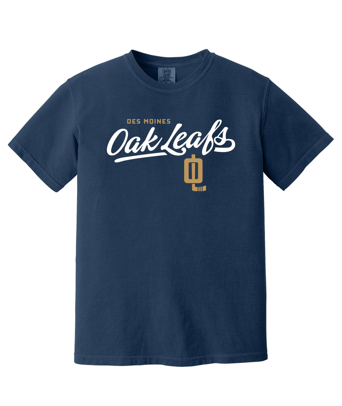 Oak Leafs Hockey Customizable Comfort Colors Tee
