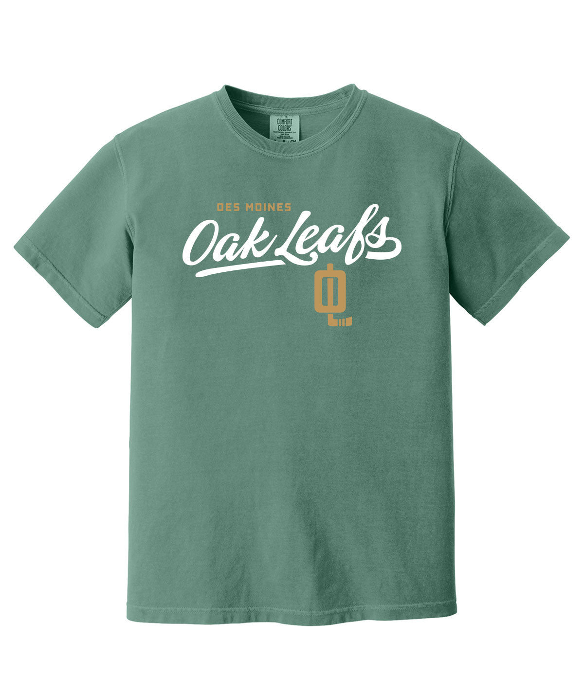 Oak Leafs Hockey Customizable Comfort Colors Tee