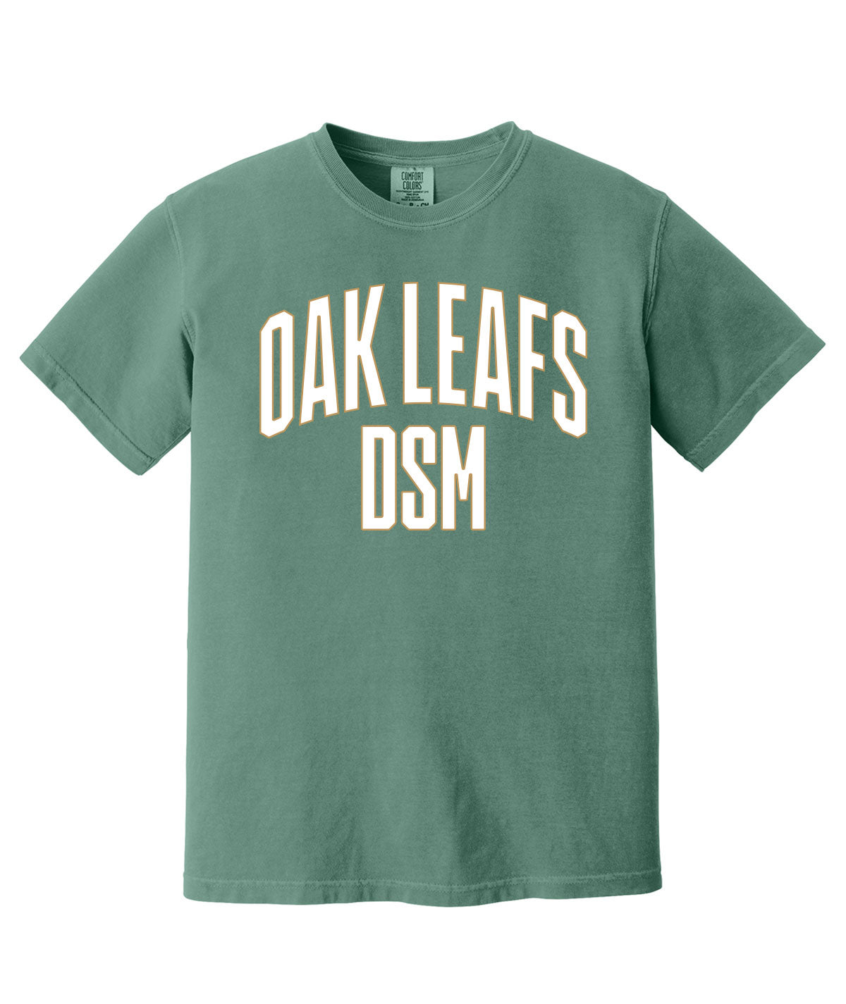 Oak Leafs Hockey Customizable Comfort Colors Tee