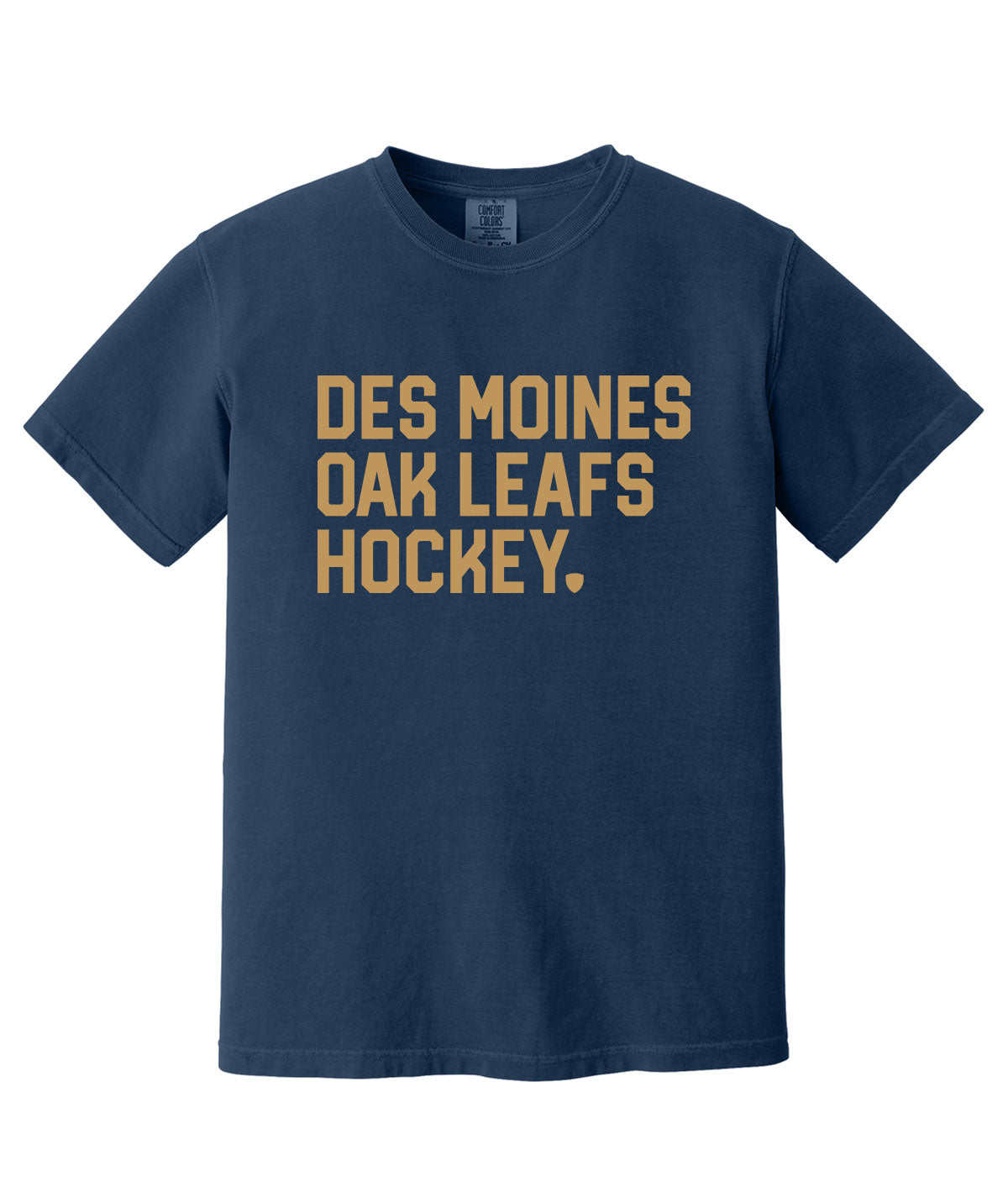 Oak Leafs Hockey Customizable Comfort Colors Tee