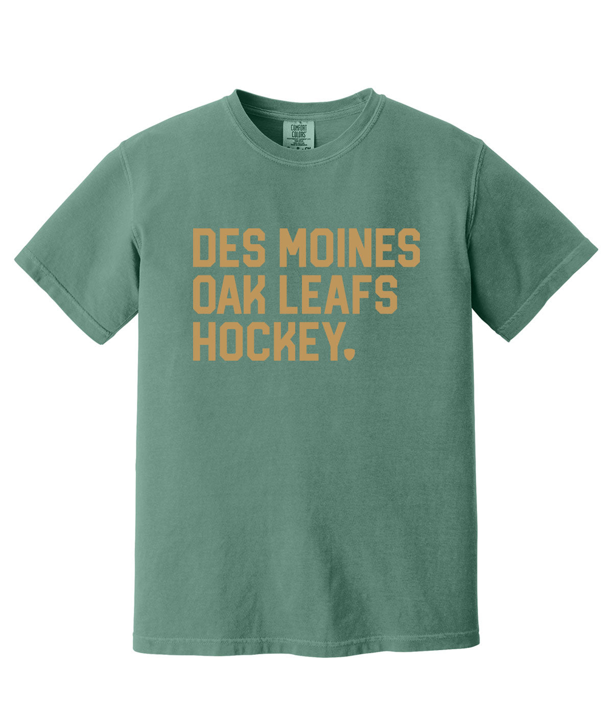 Oak Leafs Hockey Customizable Comfort Colors Tee