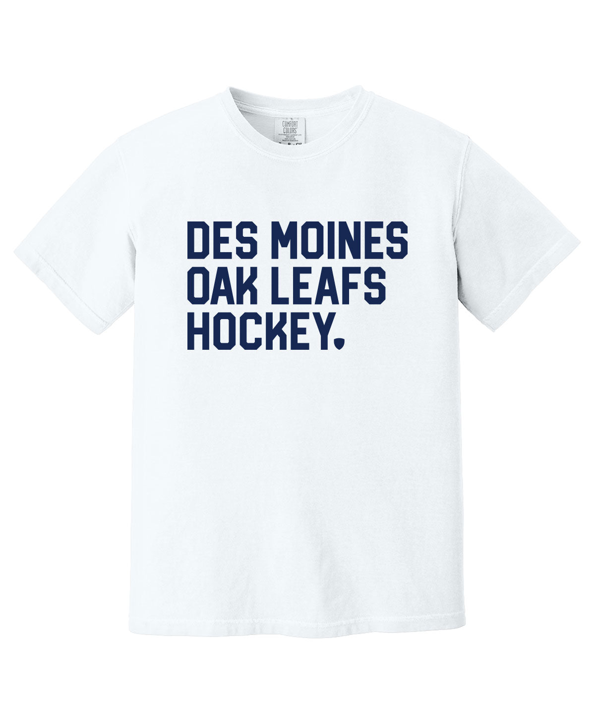 Oak Leafs Hockey Customizable Comfort Colors Tee
