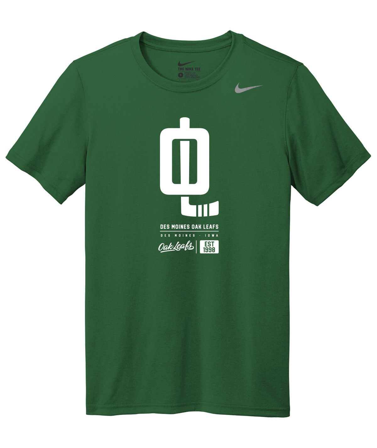 Des Moines Oak Leafs Nike Legend Tee