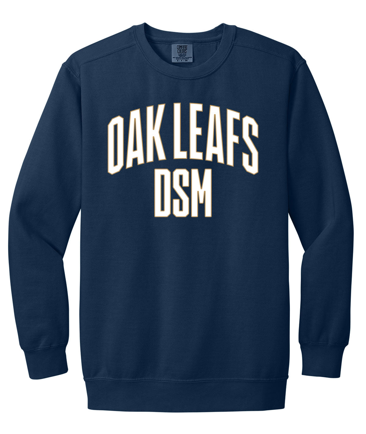 Oak Leafs Customizable Comfort Colors Crewneck Sweatshirt