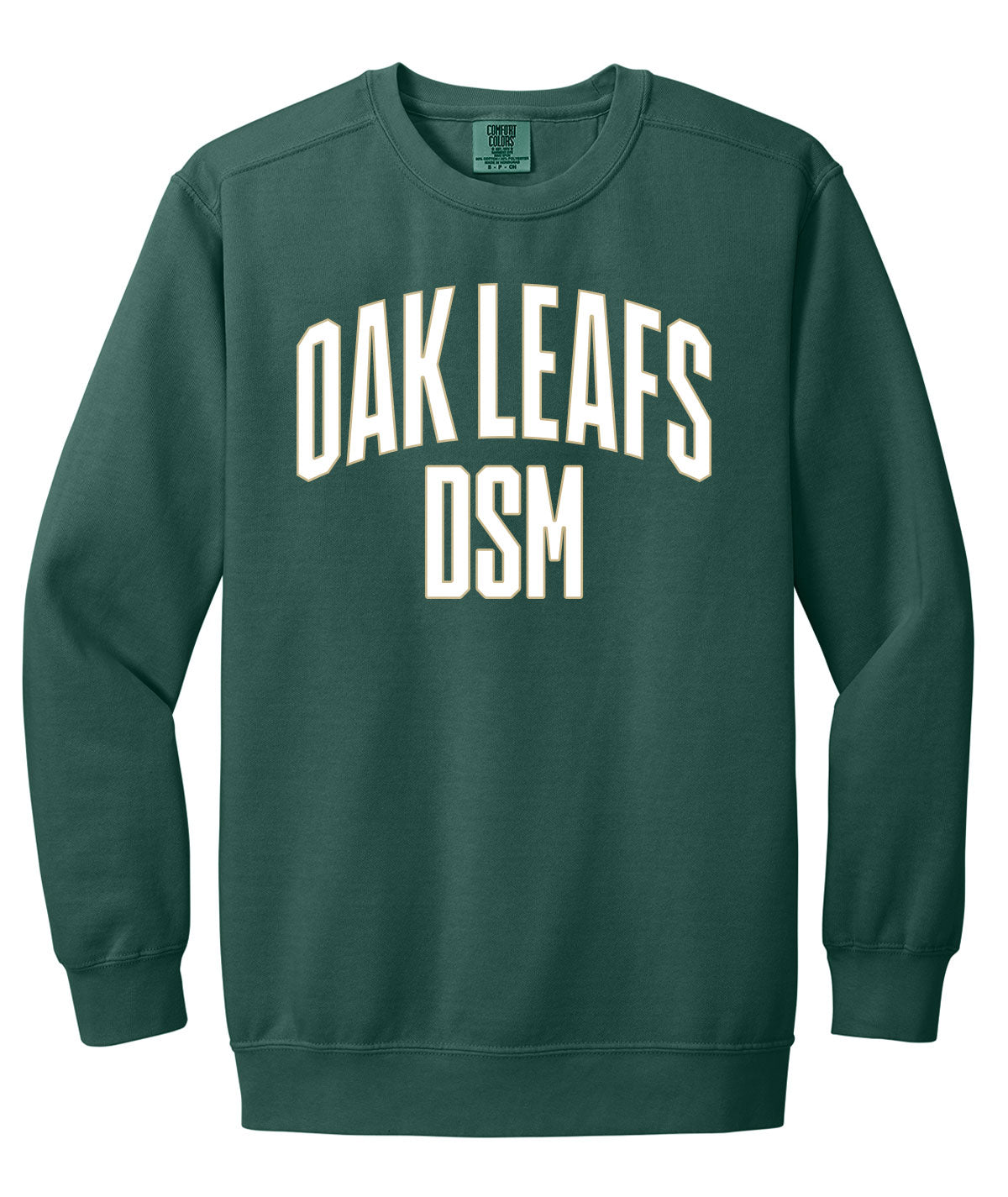 Oak Leafs Customizable Comfort Colors Crewneck Sweatshirt