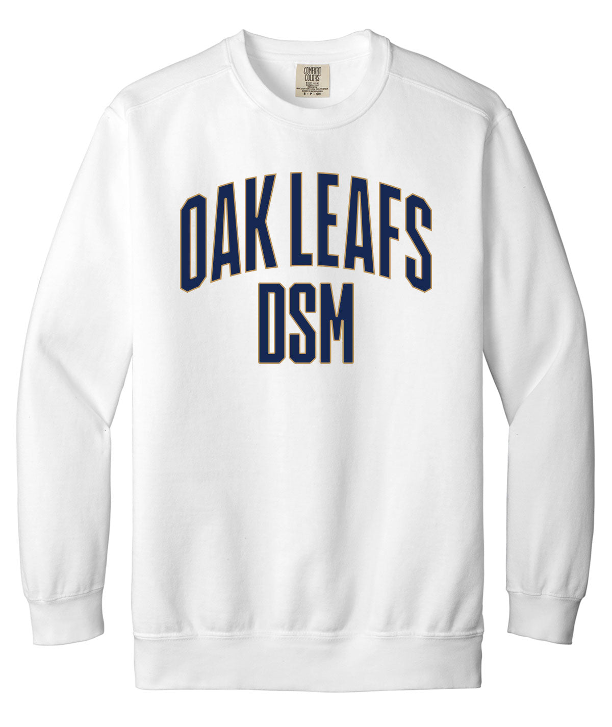Oak Leafs Customizable Comfort Colors Crewneck Sweatshirt
