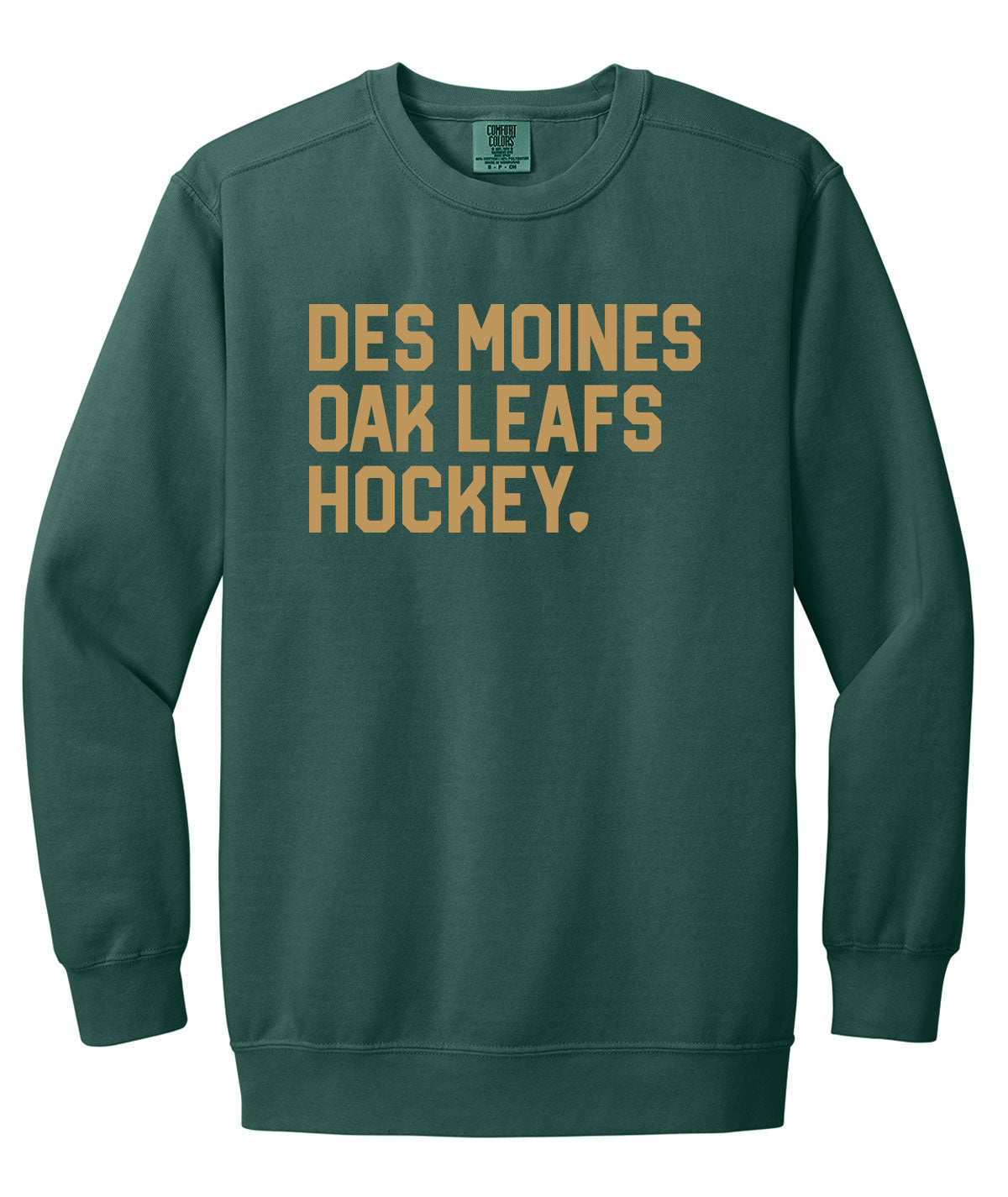 Oak Leafs Customizable Comfort Colors Crewneck Sweatshirt