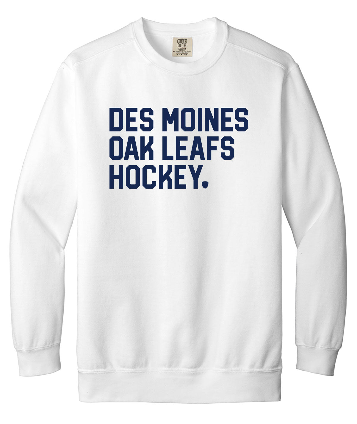 Oak Leafs Customizable Comfort Colors Crewneck Sweatshirt