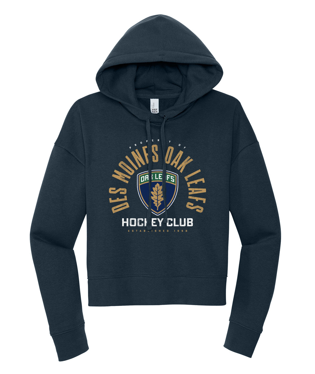 Oak Leafs Customizable Women's Fleece Hoodie