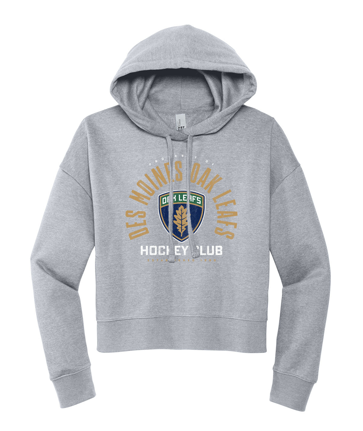 Oak Leafs Customizable Women's Fleece Hoodie
