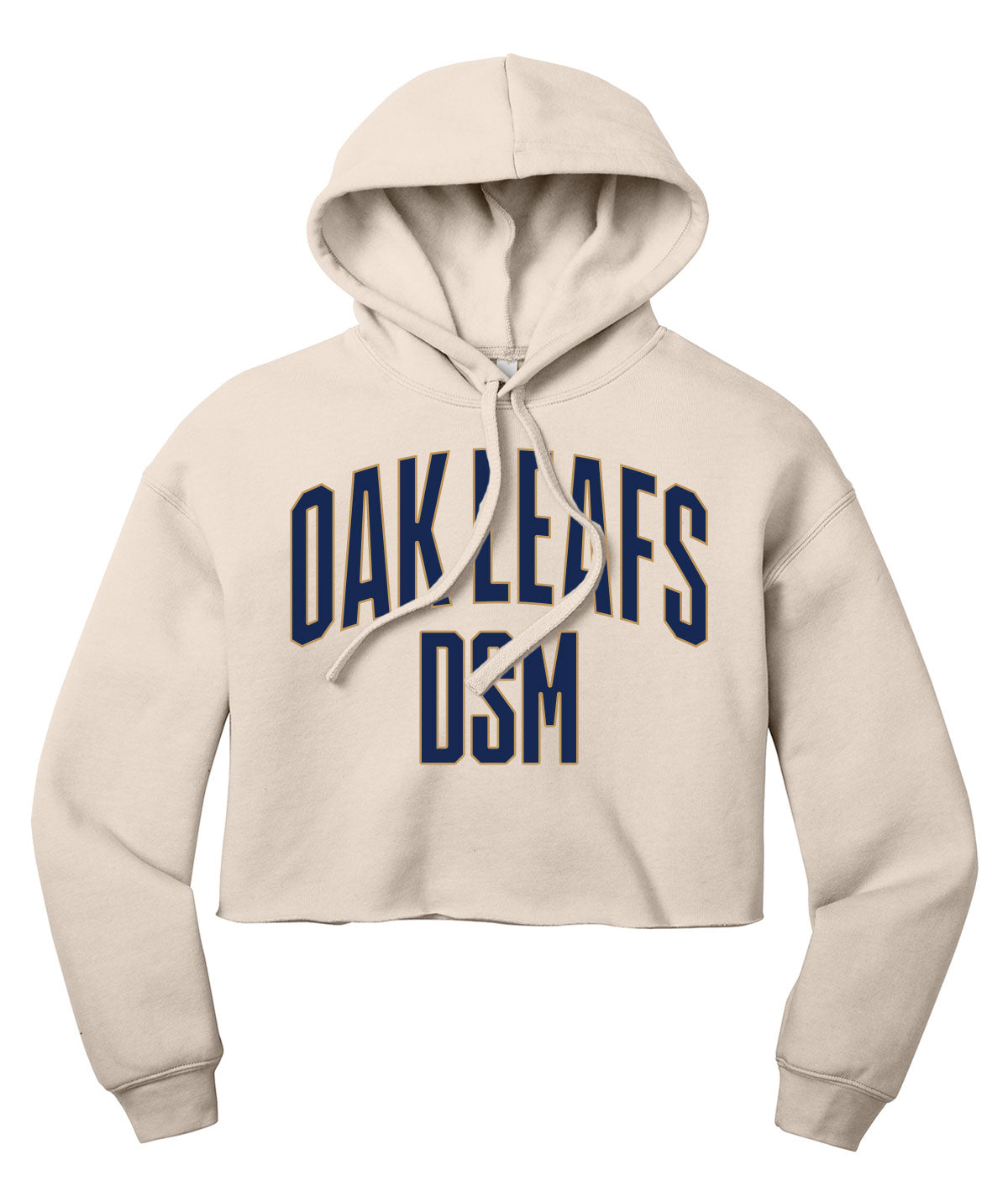 Oak Leafs DSM Women's Cropped Fleece Hoodie