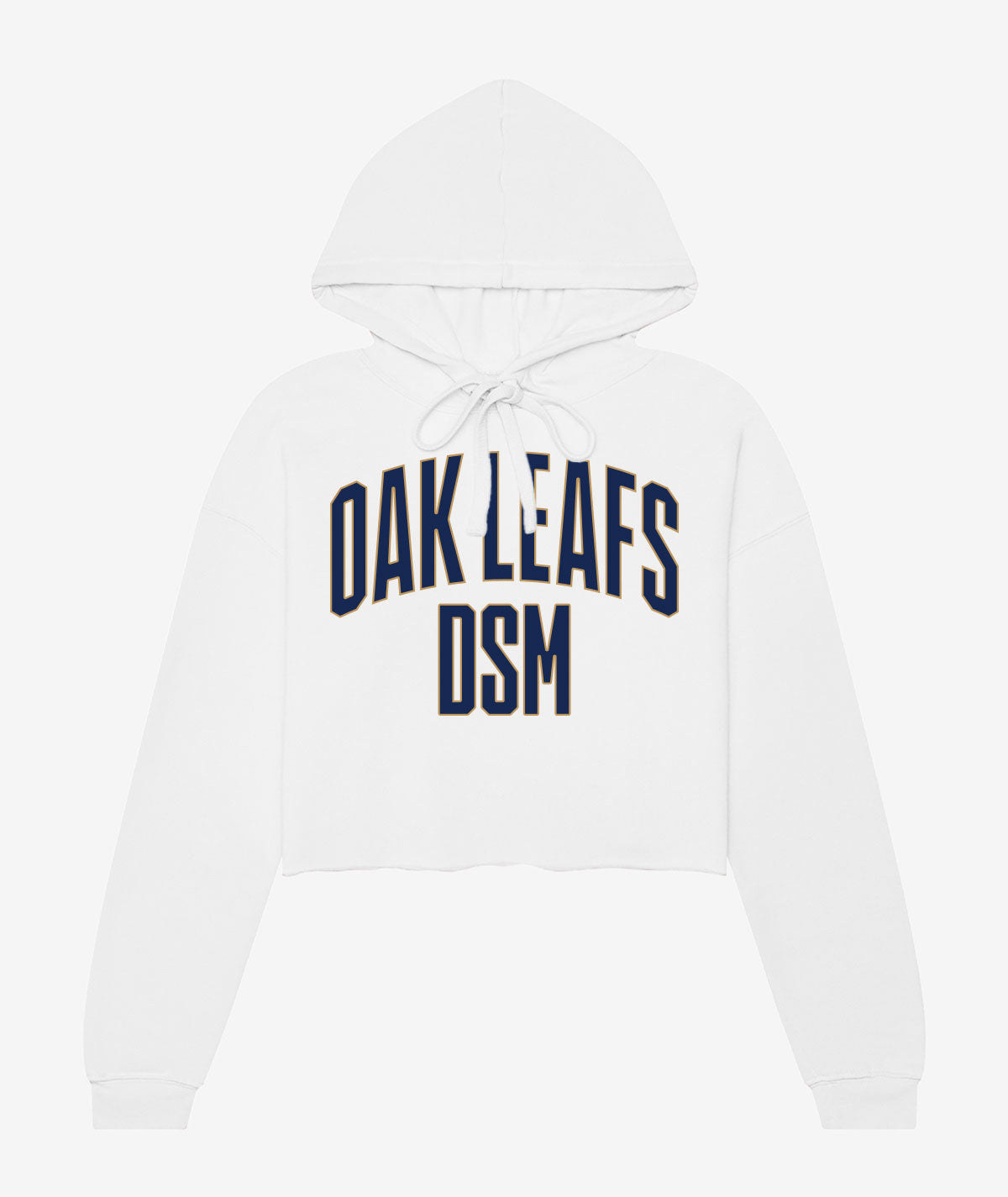 Oak Leafs DSM Women's Cropped Fleece Hoodie