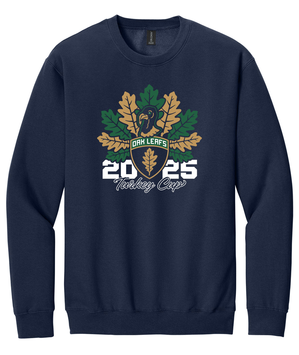 Des Moines Oak Leafs - 2025 Turkey Cup Crewneck Sweatshirt
