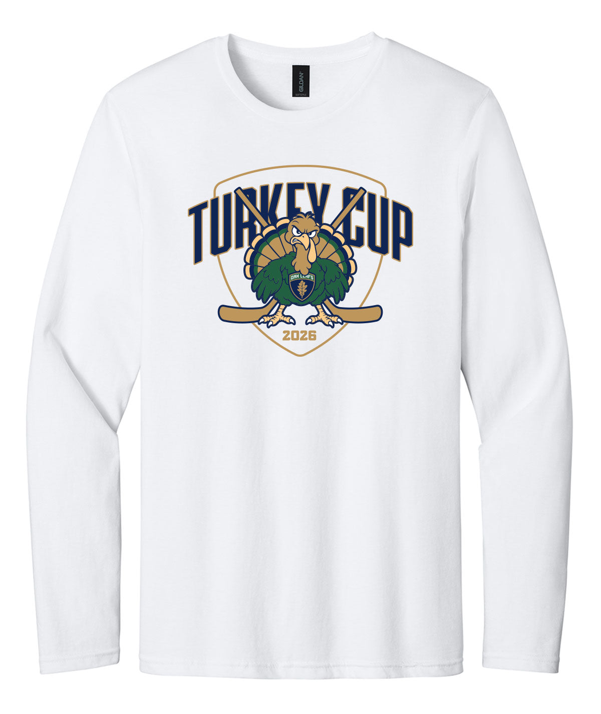 Des Moines Oak Leafs - 2026 Turkey Cup Softstyle Long Sleeve Tee