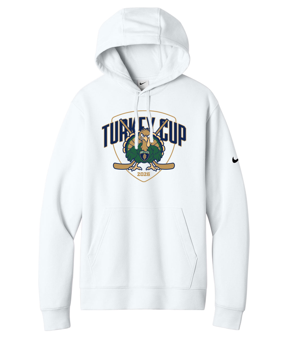 Des Moines Oak Leafs - 2026 Turkey Cup Nike Fleece Hoodie