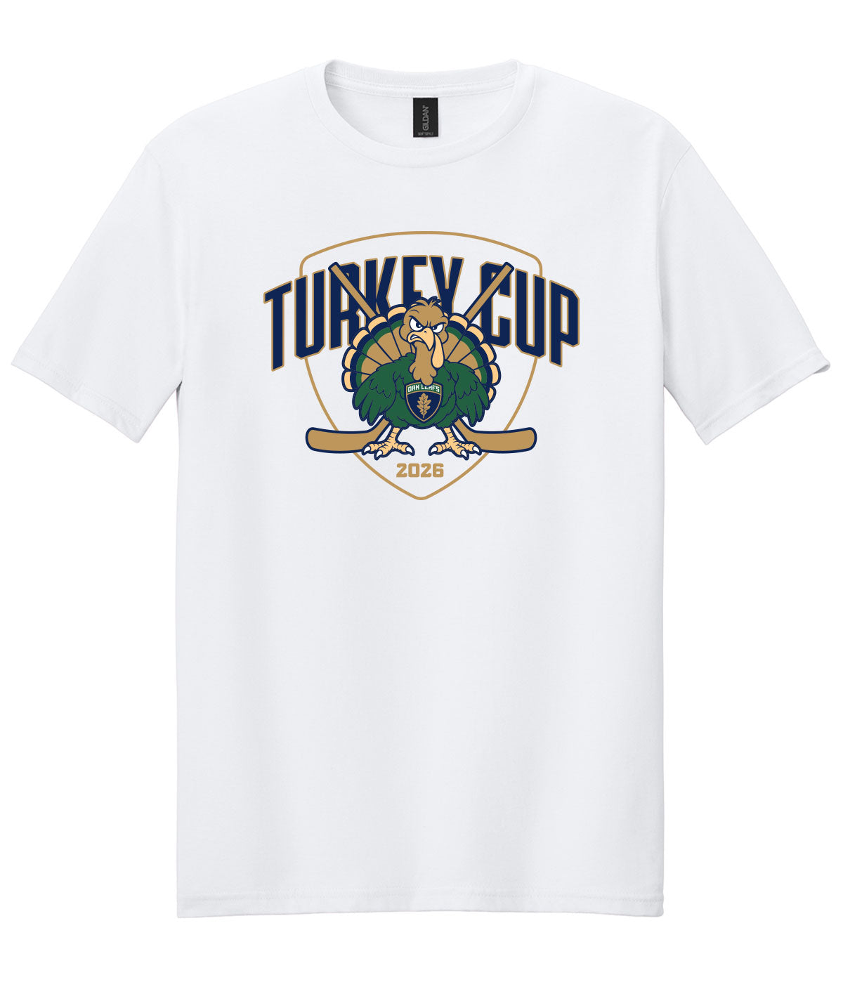 Des Moines Oak Leafs - 2026 Turkey Cup Softstyle Tee