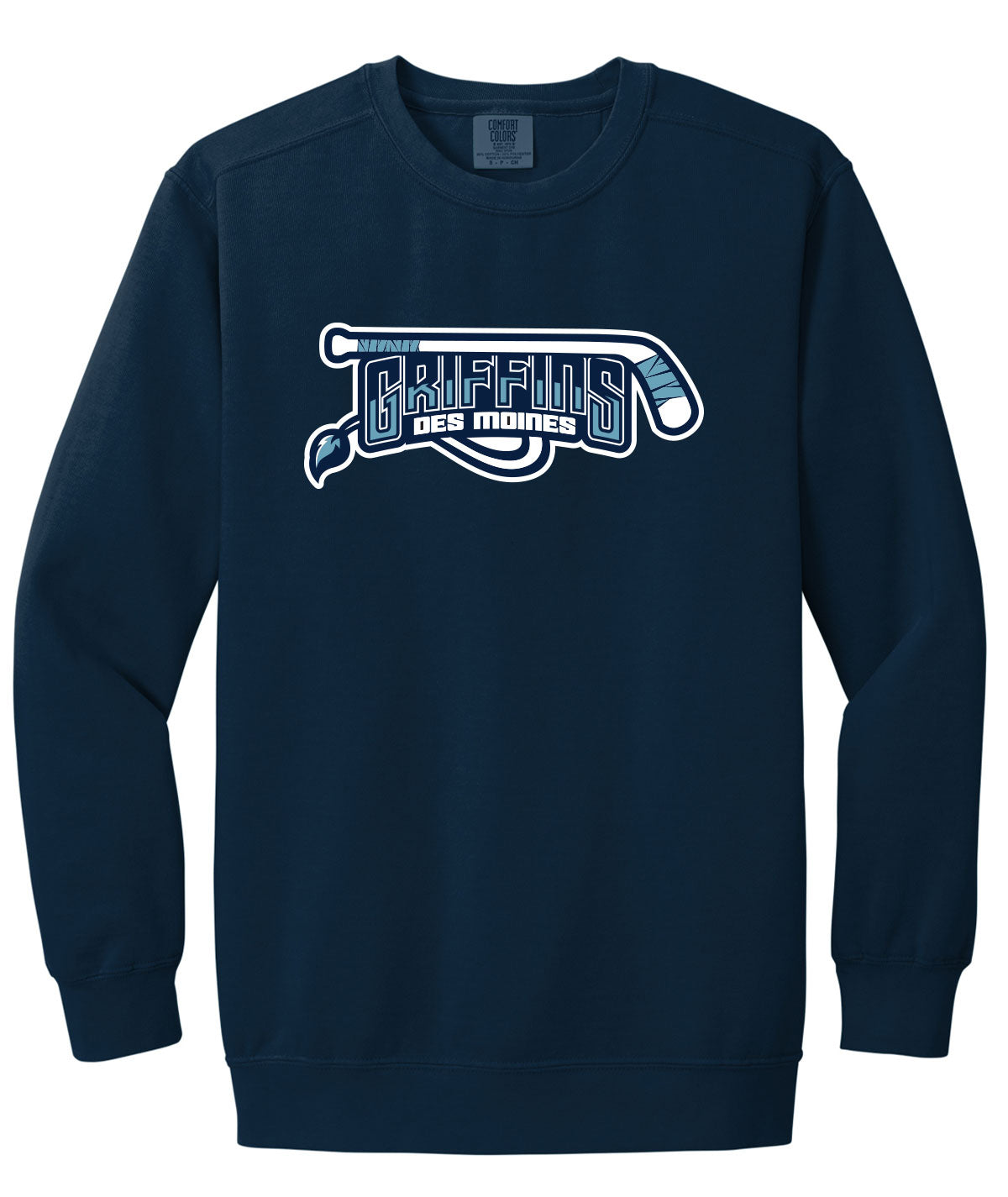 Des Moines Griffins Comfort Colors Crewneck Sweatshirt