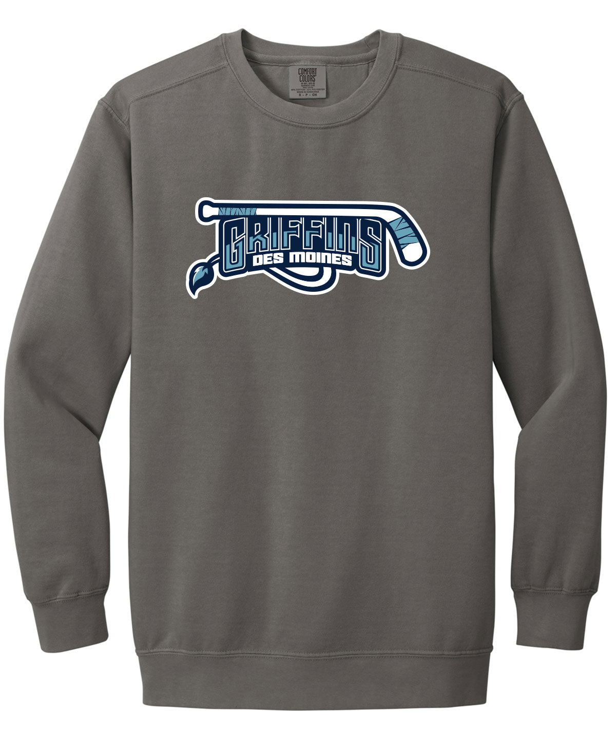 Des Moines Griffins Comfort Colors Crewneck Sweatshirt
