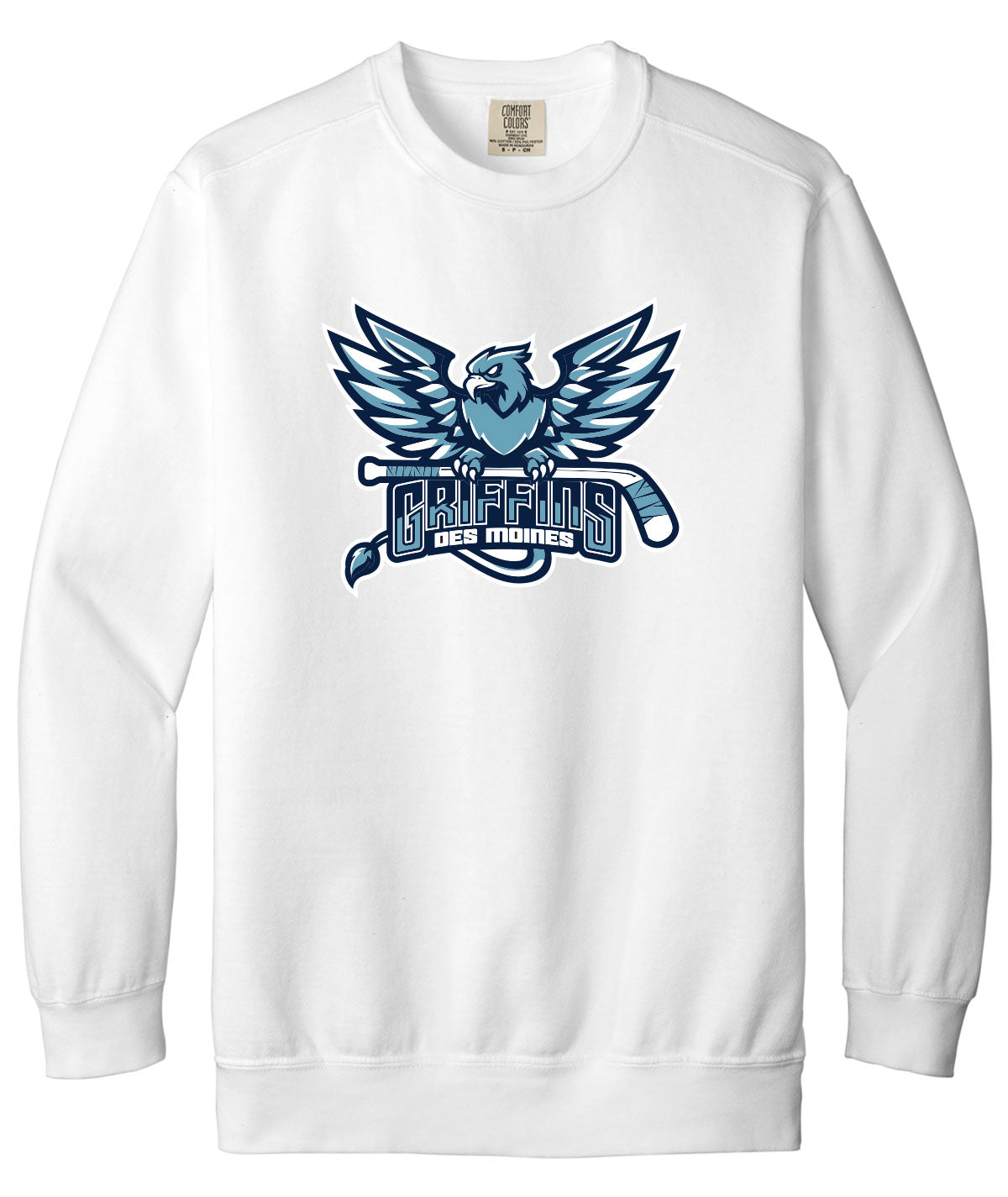 Des Moines Griffins Comfort Colors Crewneck Sweatshirt