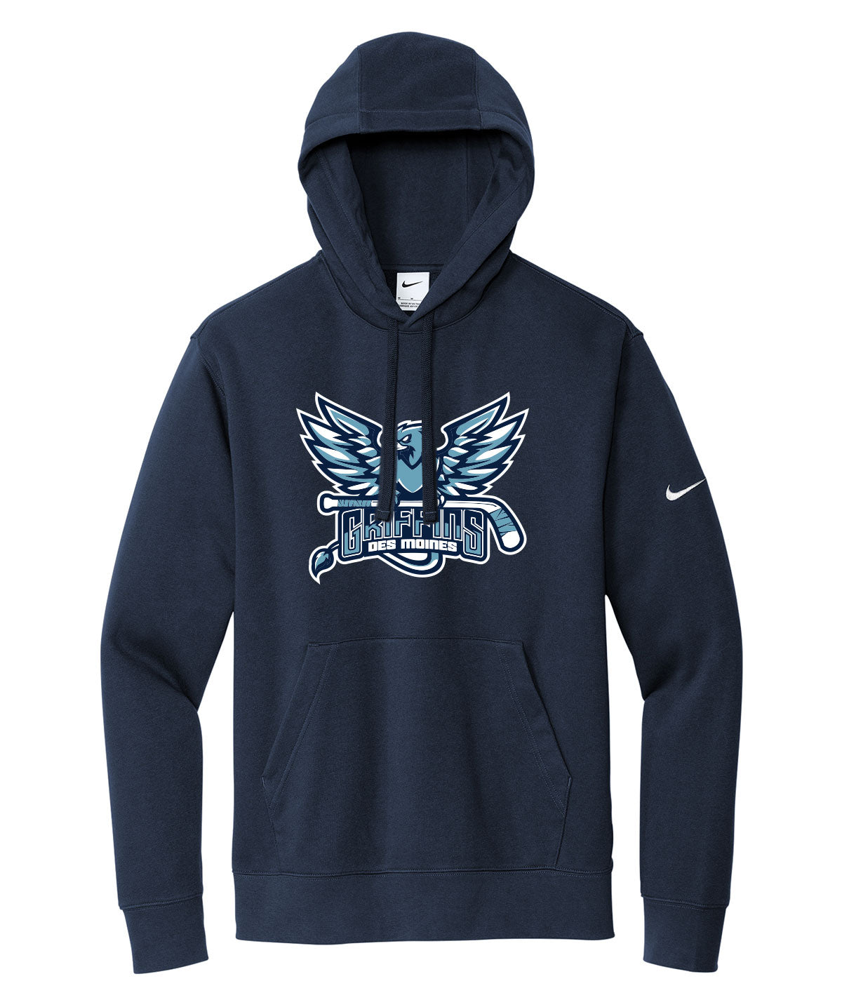 Des Moines Griffins Nike Fleece Hoodie