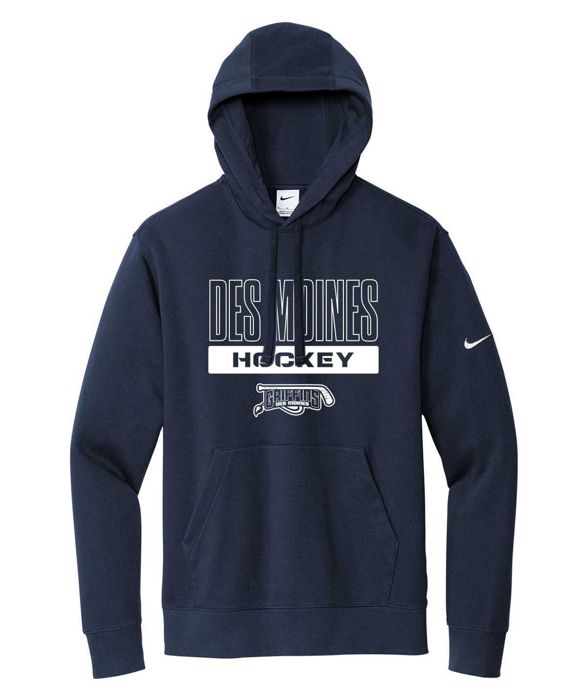 Des Moines Griffins Nike Fleece Hoodie