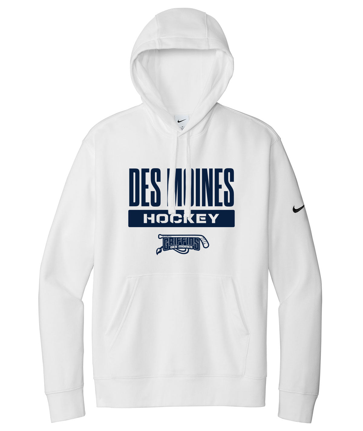 Des Moines Griffins Nike Fleece Hoodie