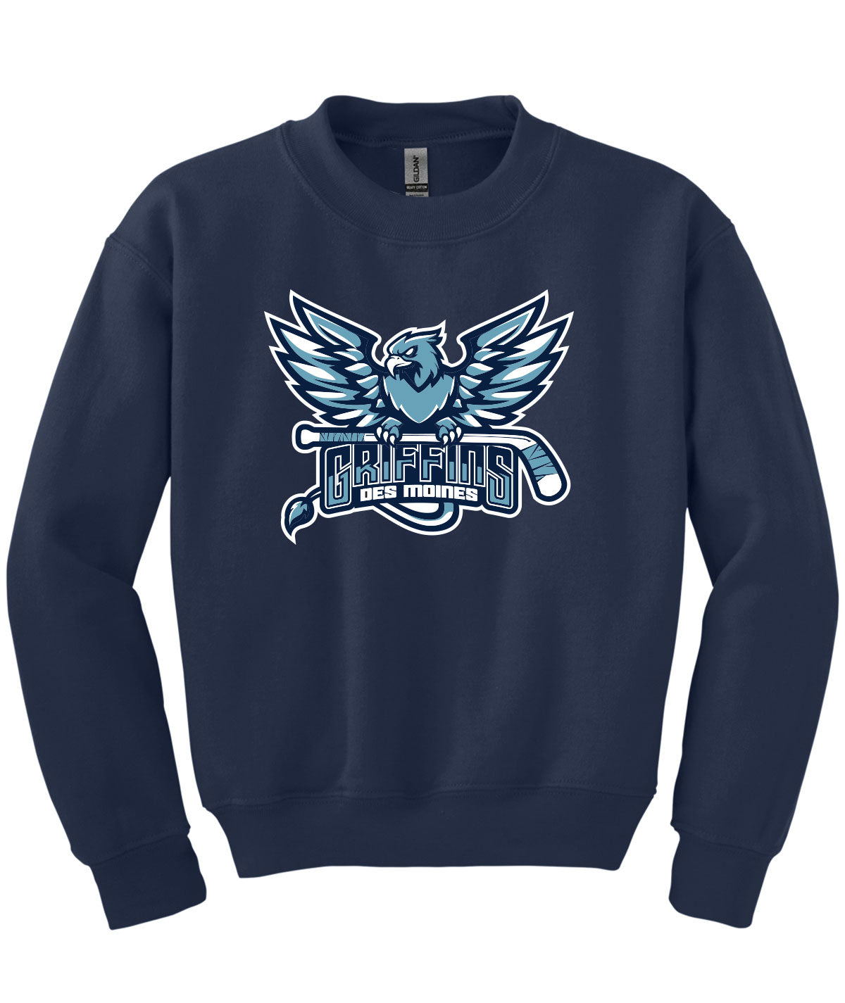 Des Moines Griffins Youth Crewneck Sweatshirt