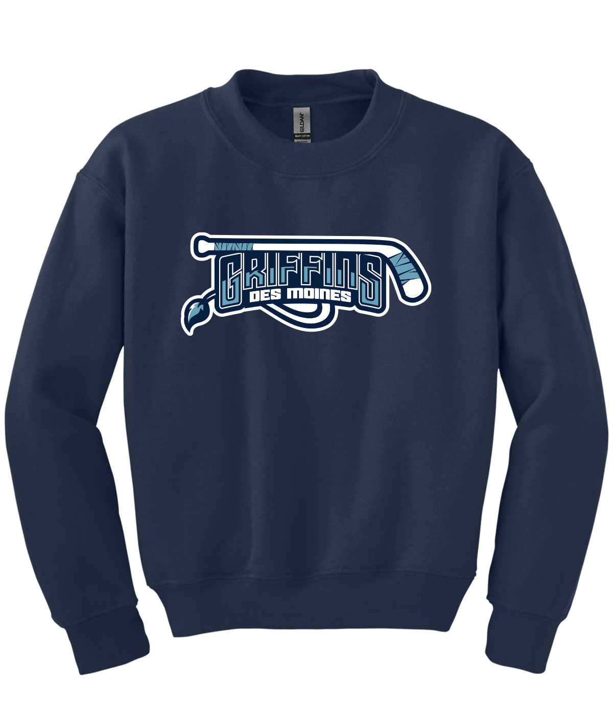 Des Moines Griffins Youth Crewneck Sweatshirt