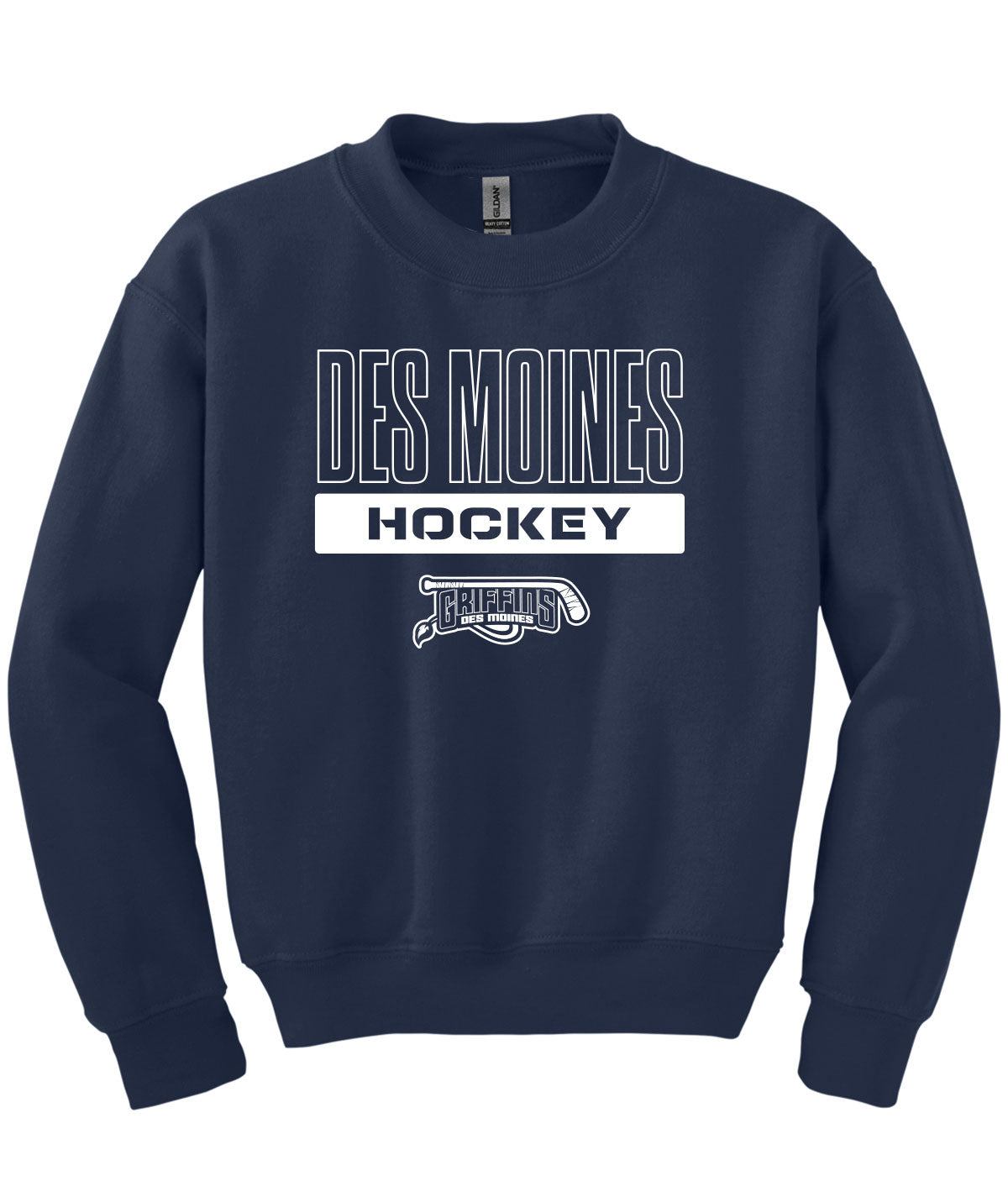 Des Moines Griffins Youth Crewneck Sweatshirt