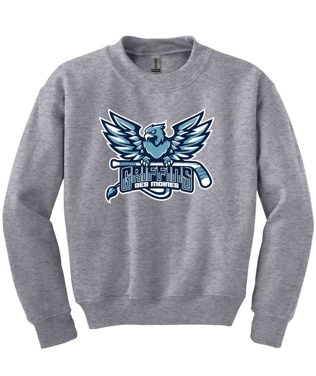Des Moines Griffins Youth Crewneck Sweatshirt
