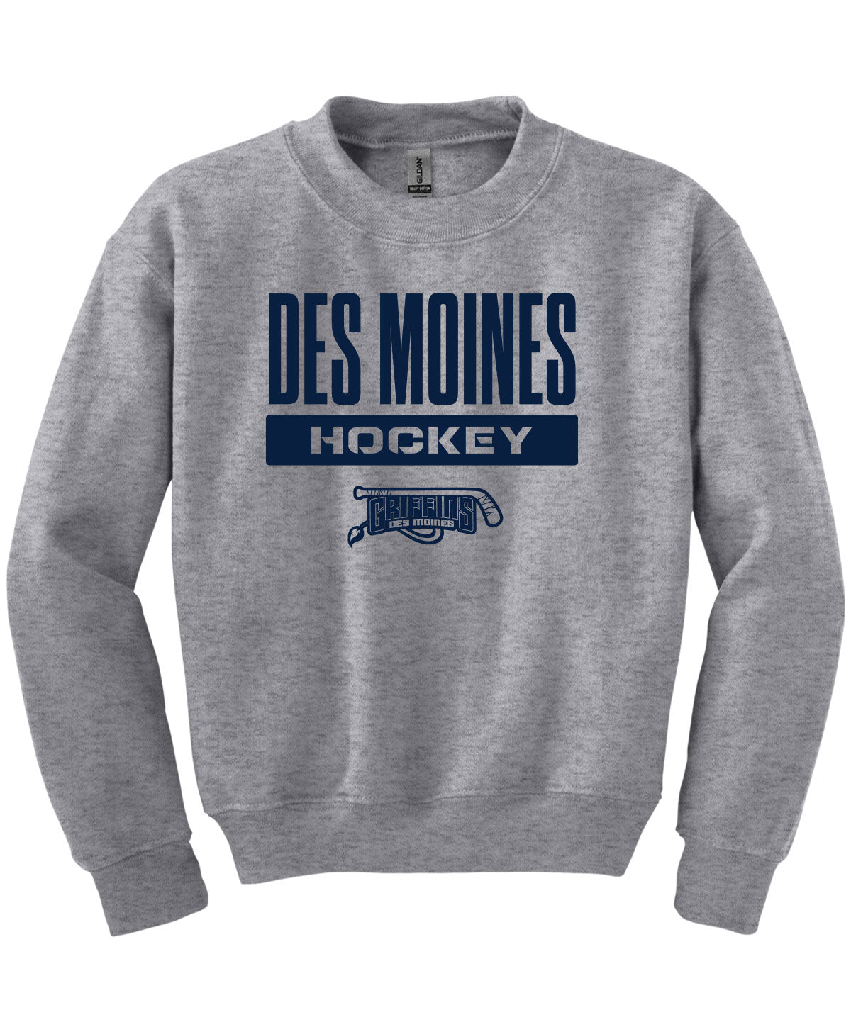 Des Moines Griffins Youth Crewneck Sweatshirt