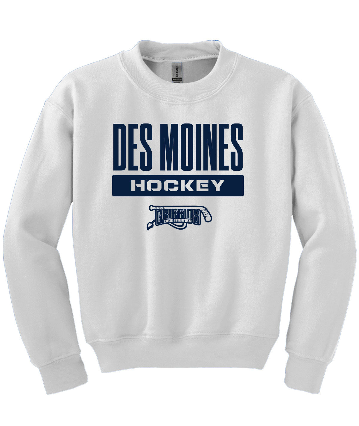 Des Moines Griffins Youth Crewneck Sweatshirt