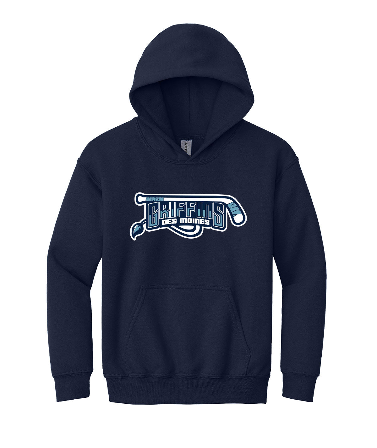 Des Moines Griffins Youth Hooded Sweatshirt