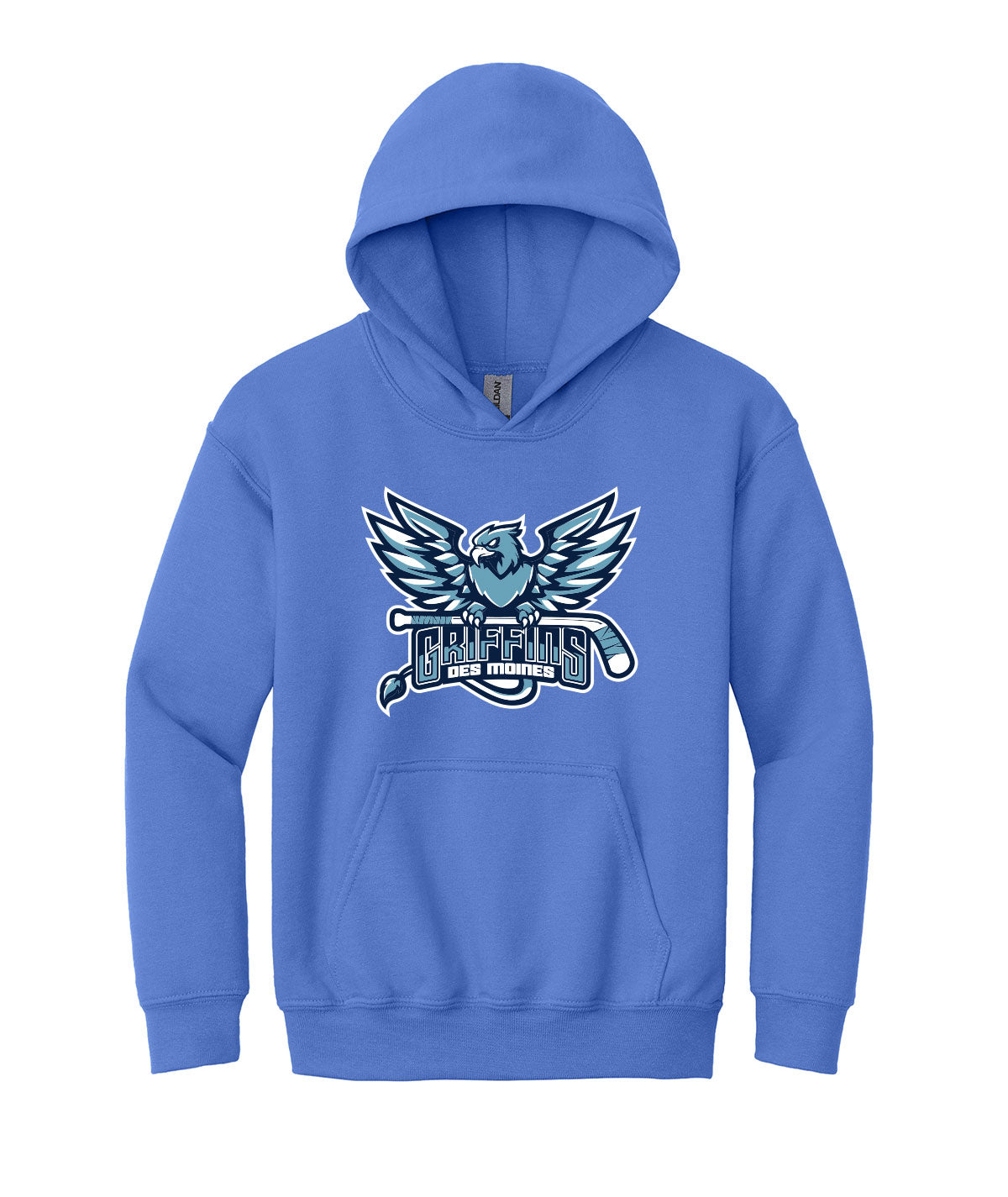 Des Moines Griffins Youth Hooded Sweatshirt