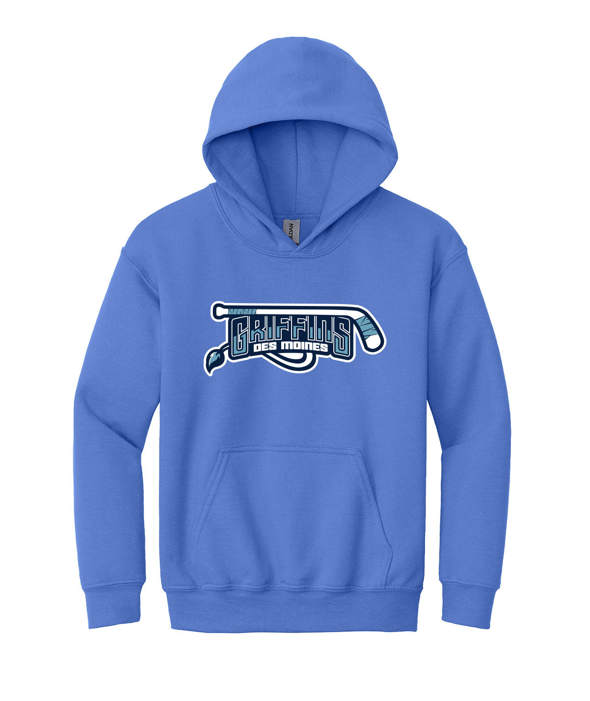 Des Moines Griffins Youth Hooded Sweatshirt
