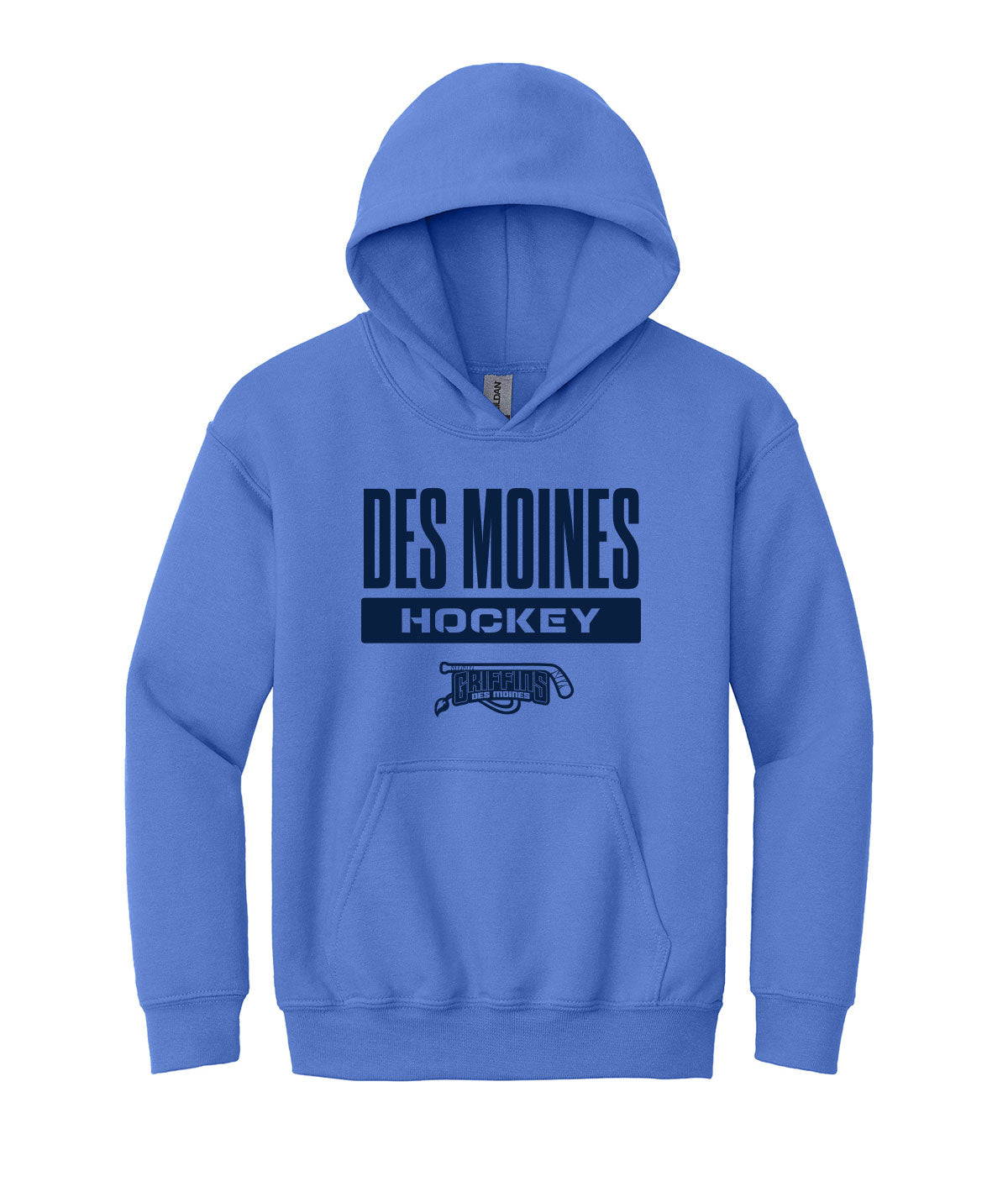 Des Moines Griffins Youth Hooded Sweatshirt