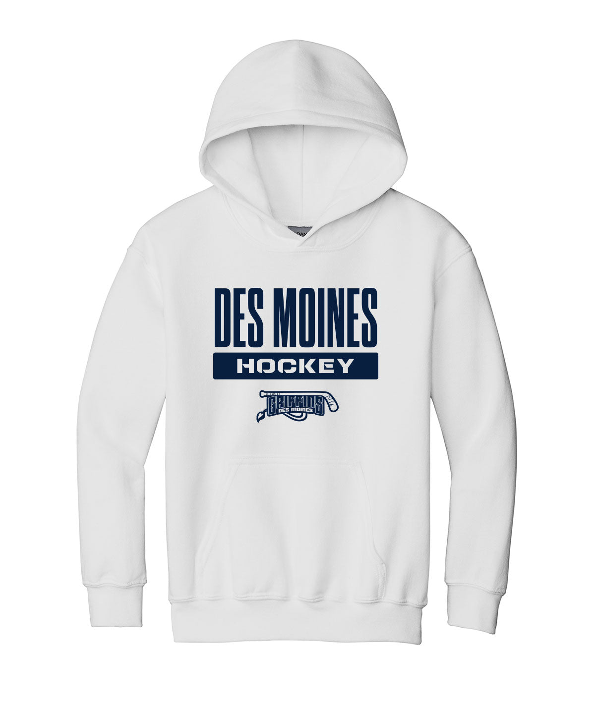 Des Moines Griffins Youth Hooded Sweatshirt