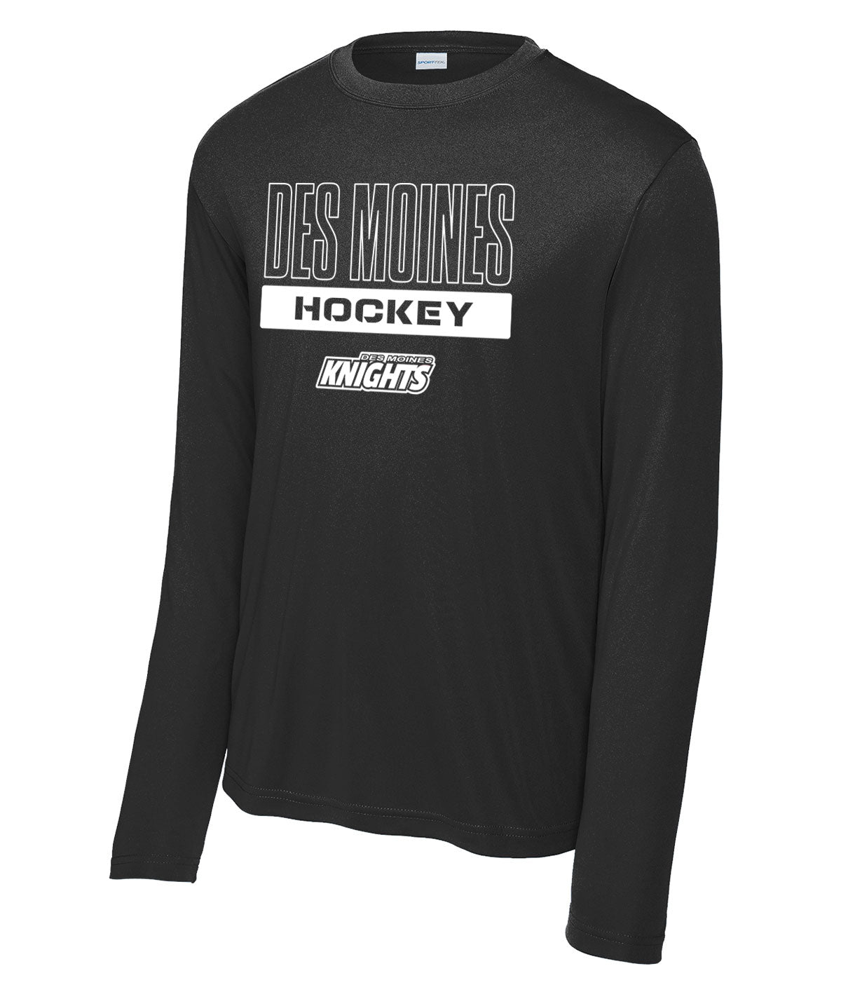 Des Moines Knights Long-Sleeve Performance Tee