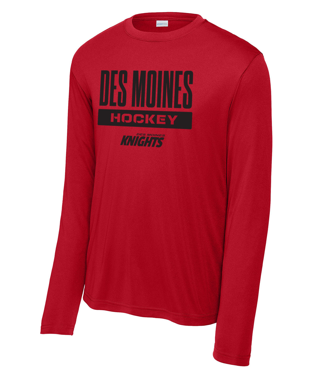 Des Moines Knights Long-Sleeve Performance Tee