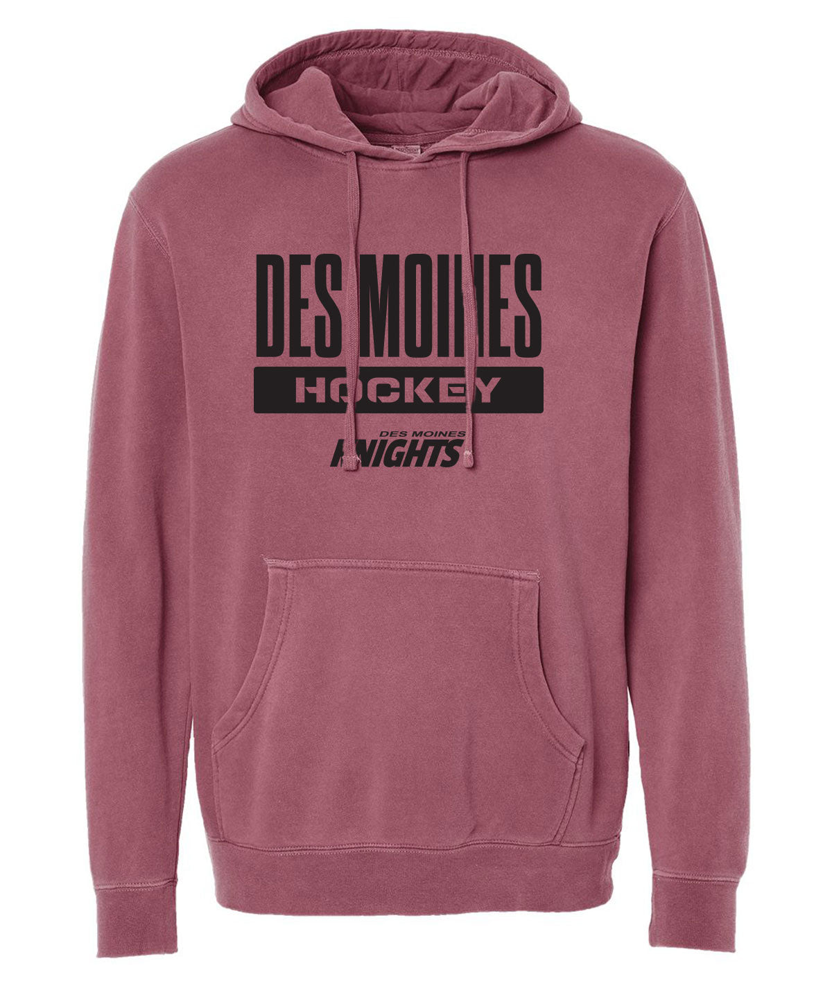 Des Moines Knights Slouch Hoodie