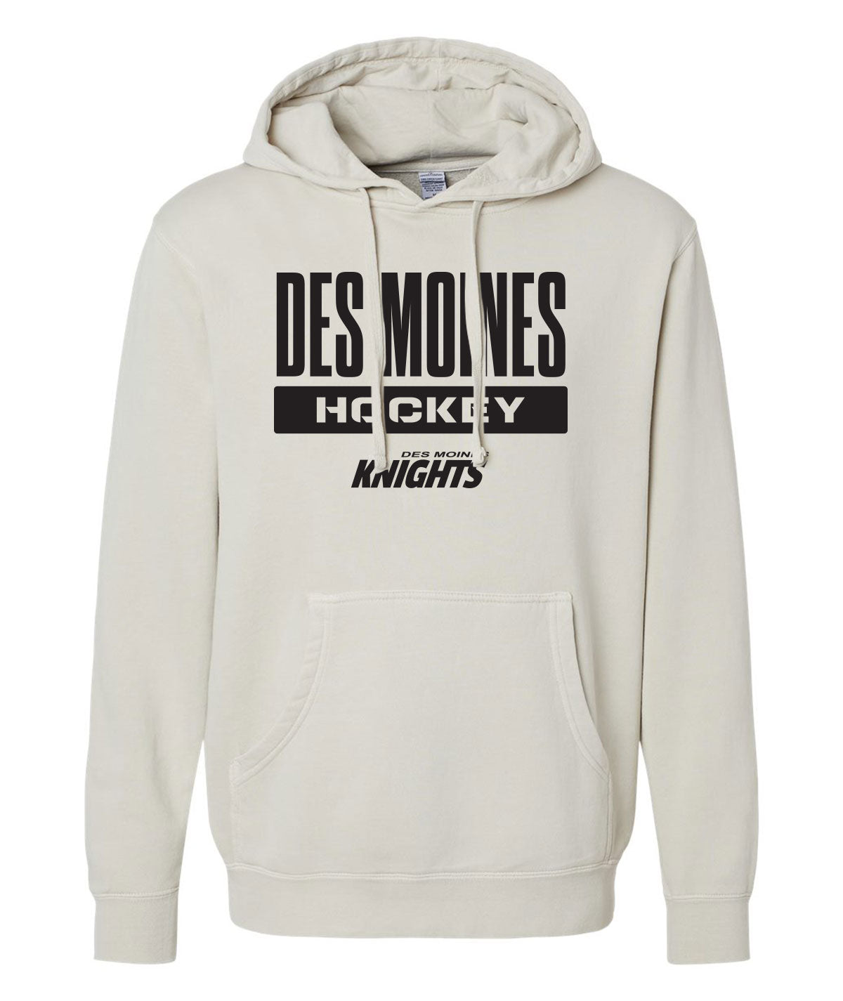 Des Moines Knights Slouch Hoodie