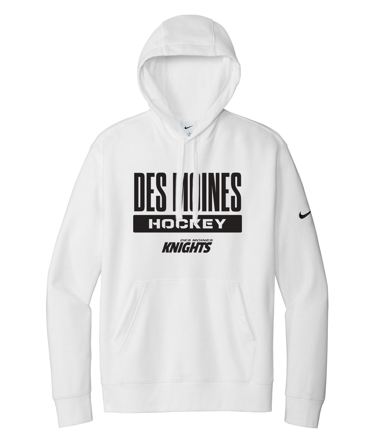 Des Moines Knights Nike Fleece Hoodie