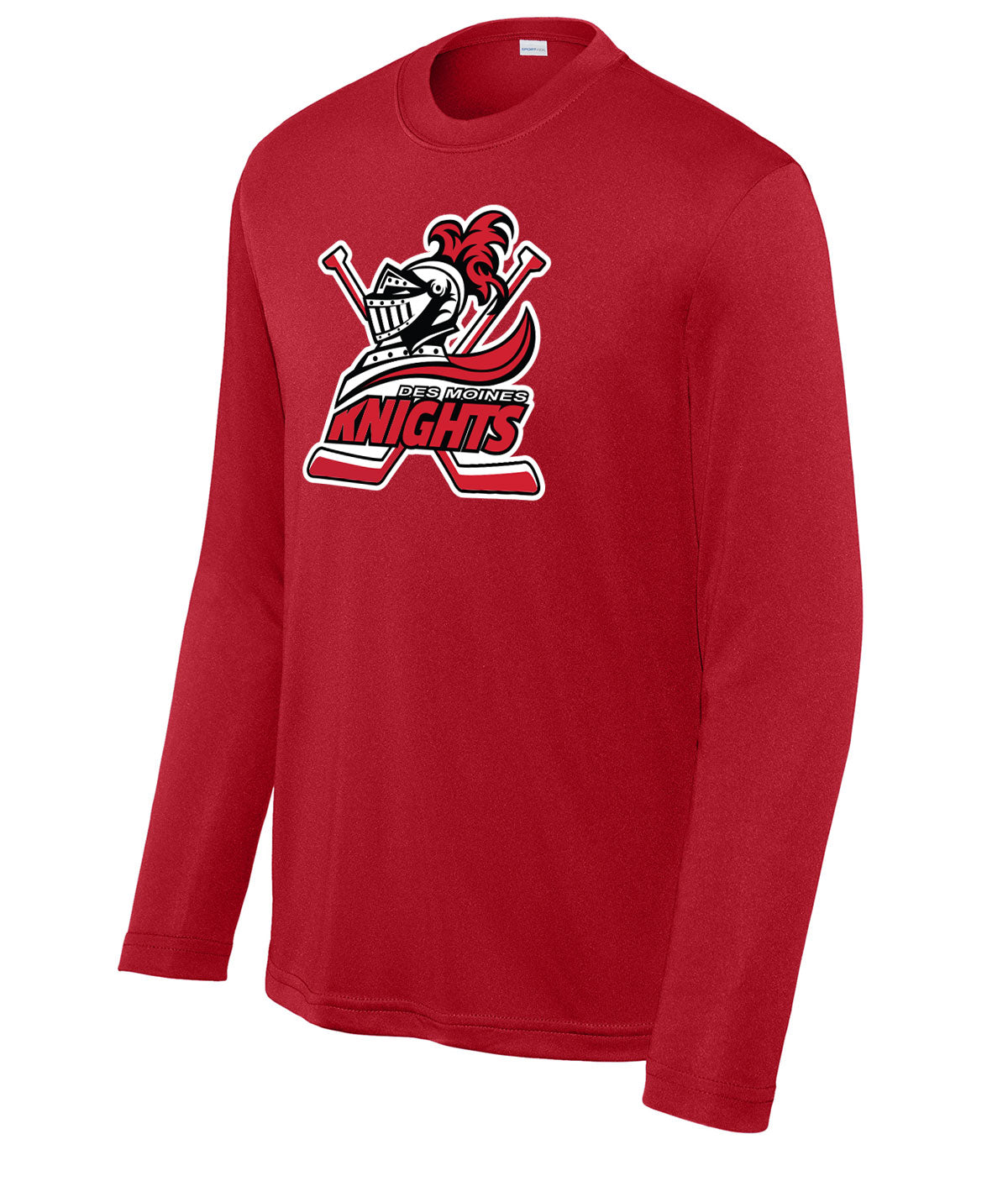 Des Moines Knights Youth Long-Sleeve Performance Tee