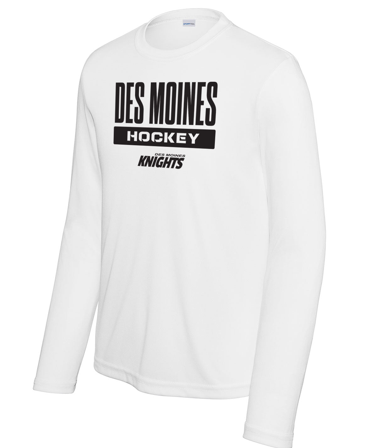 Des Moines Knights Youth Long-Sleeve Performance Tee