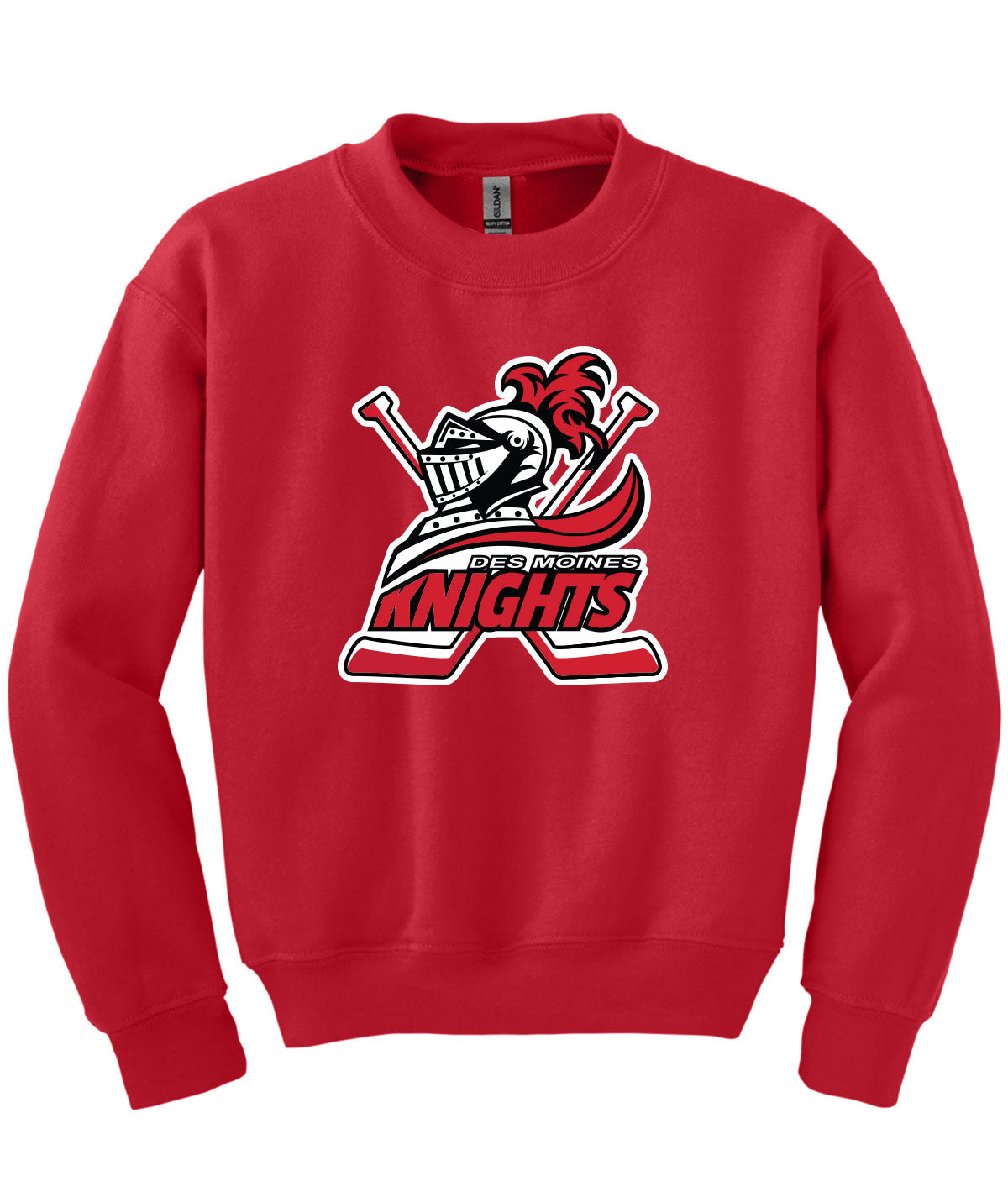 Des Moines Knights Youth Crewneck Sweatshirt