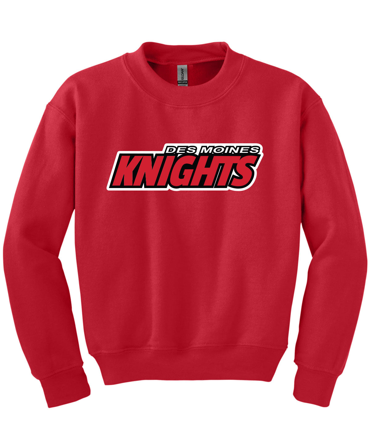 Des Moines Knights Youth Crewneck Sweatshirt