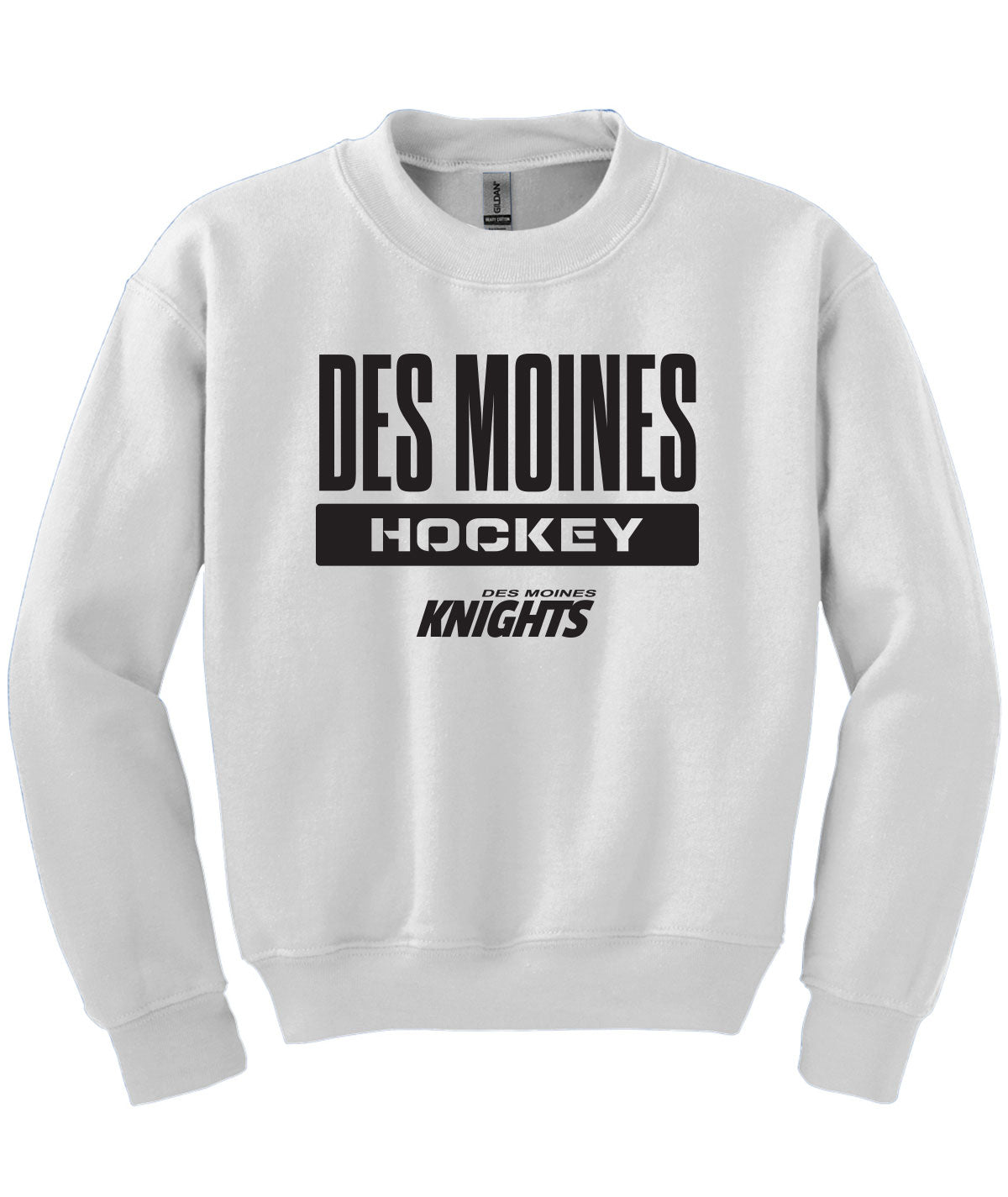 Des Moines Knights Youth Crewneck Sweatshirt